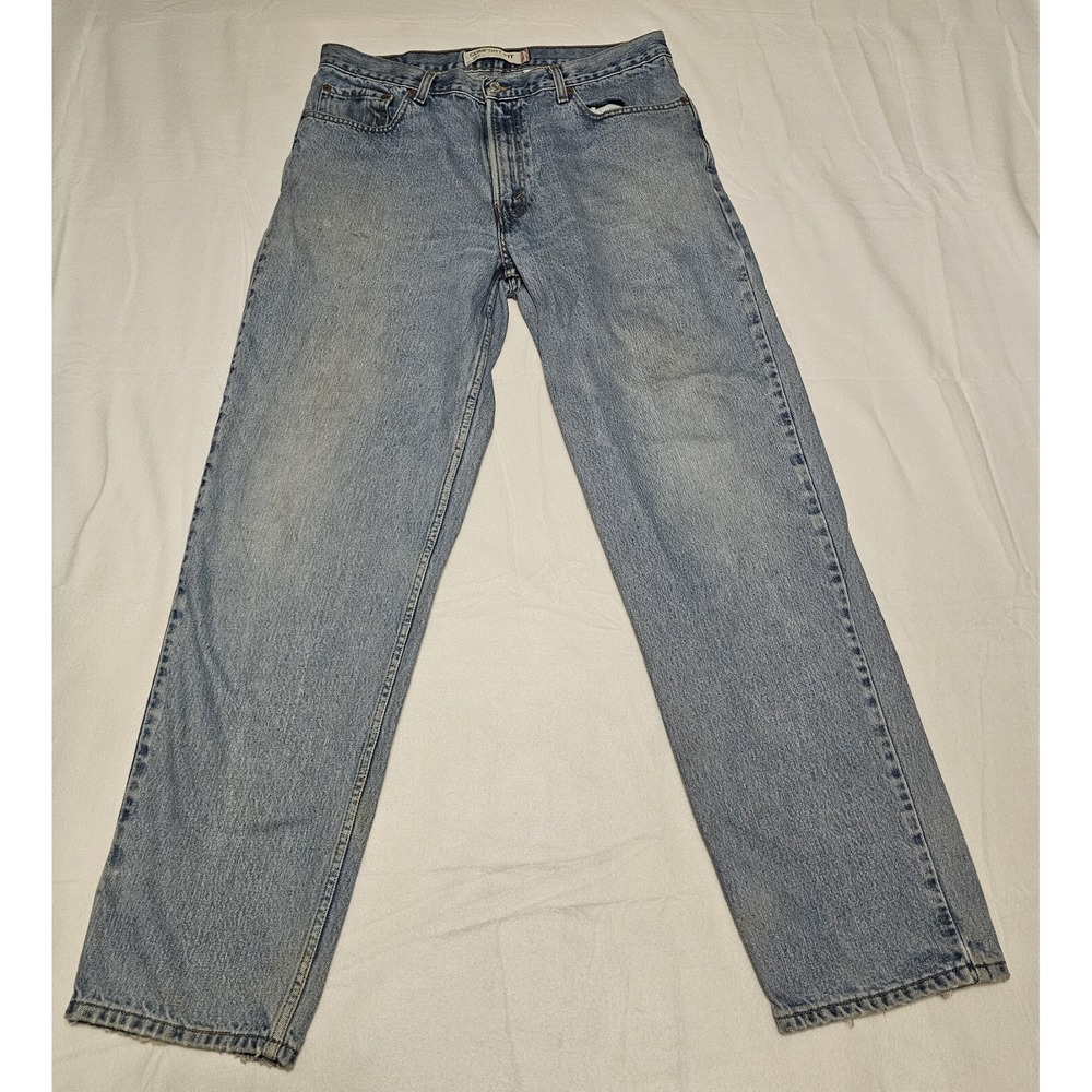 Vtg Levi's 560 Comfort Fit Jeans‎ Mens Size 36X34 Y2k Straight Leg Light Wash